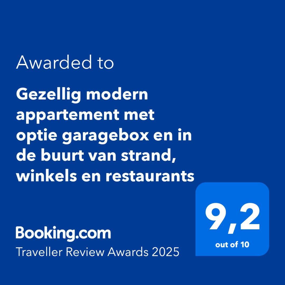 Gezellig Modern Appartement Met Optie Garagebox En In De Buurt Van Strand, Winkels En Restaurants Ostende Extérieur photo